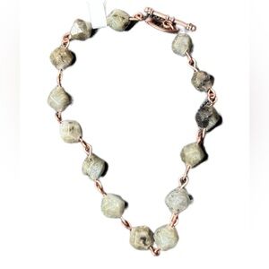 Labradorite bracelet handmade one of a kind